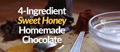 4-Ingredient “Sweet Honey” Homemade Chocolate